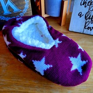 Girl's Cozy Star Slippers